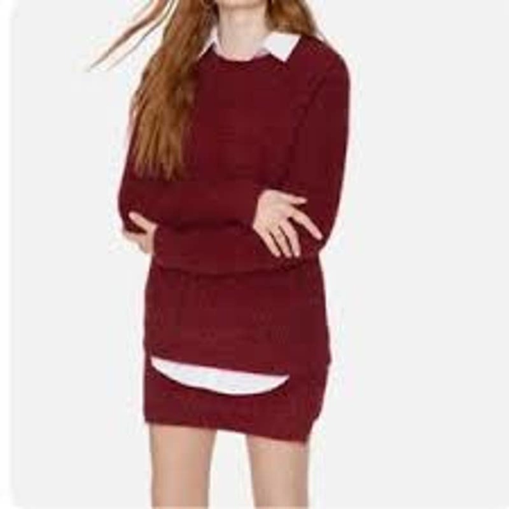 Callahan Knitwear Genny Eyelash Fuzzy Knit Mini Skirt